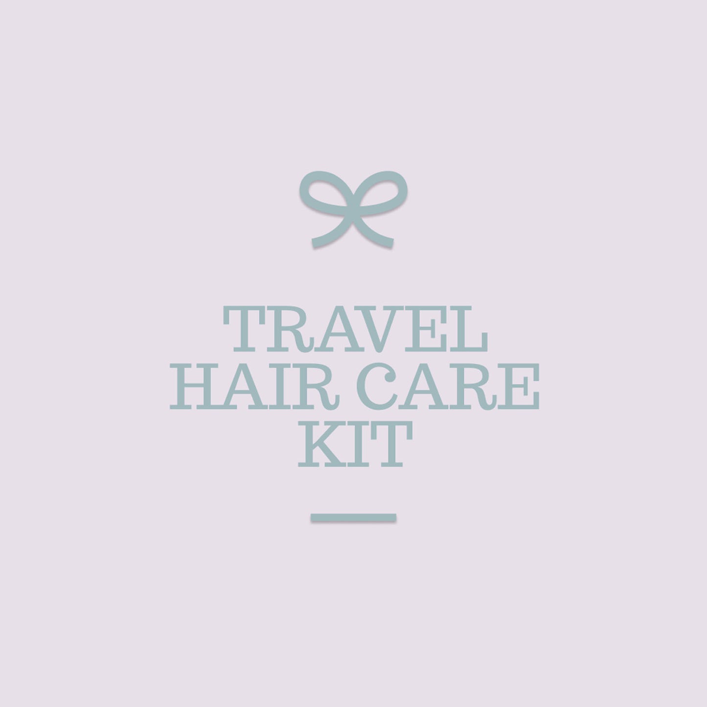 KIT DE VIAJE PARA EL CABELLO
