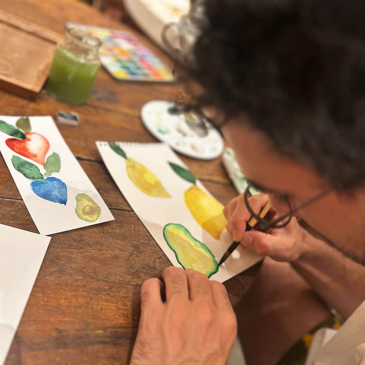WORKSHOP DE AGUARELA EM MADRID, ESPANHA