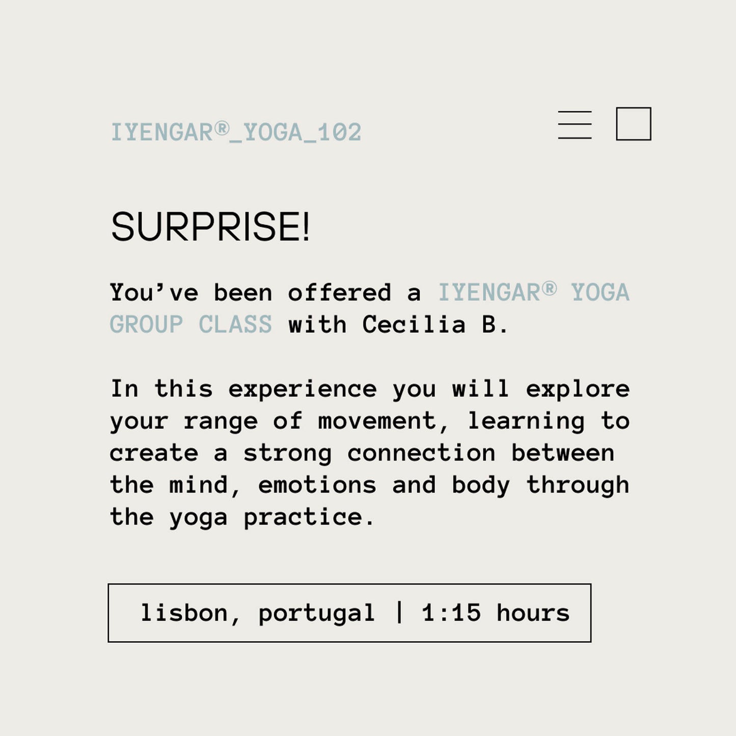 YOGA IYENGAR EN LISBOA Y CASCAIS, PORTUGAL