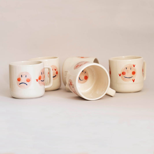 TAZA CARAS EMOCIONES