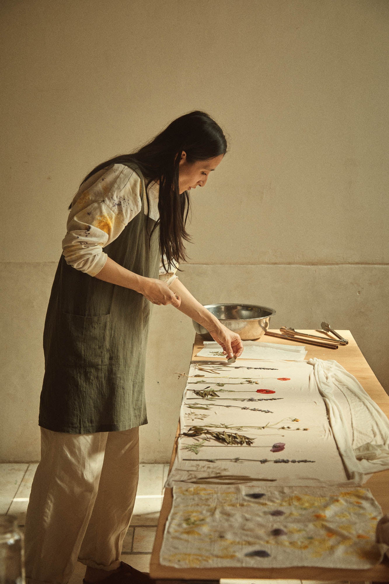 NATURAL DYE WORKSHOP IN MADRID, SPAIN