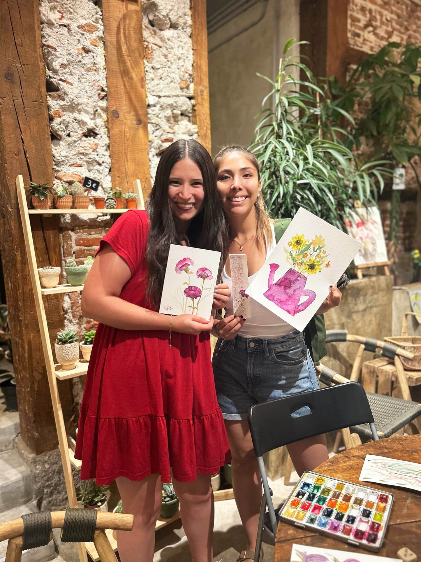 TALLER DE ACUARELA EN MADRID, ESPAÑA