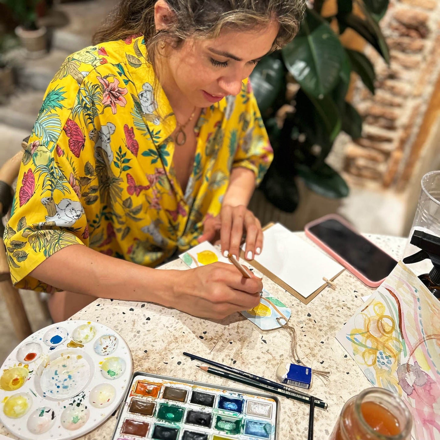 TALLER DE ACUARELA EN MADRID, ESPAÑA