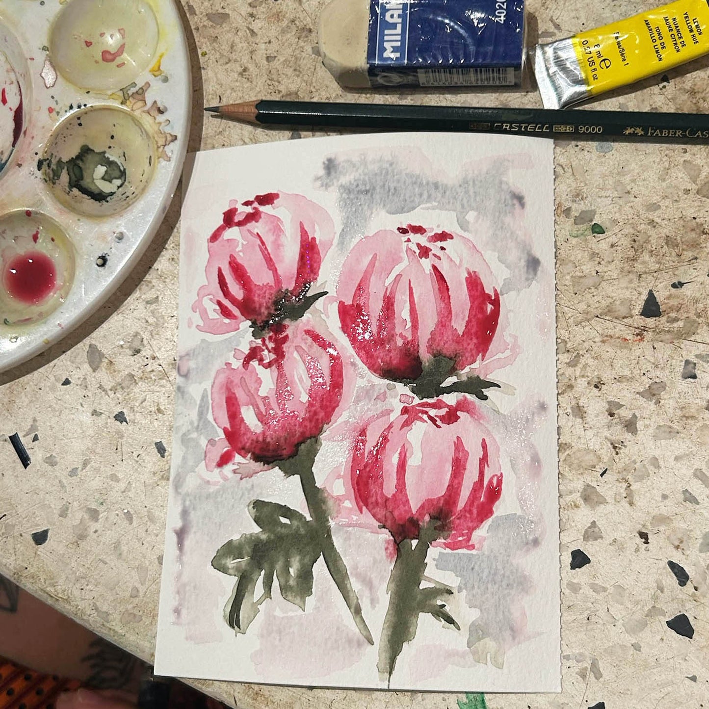 TALLER DE ACUARELA EN MADRID, ESPAÑA