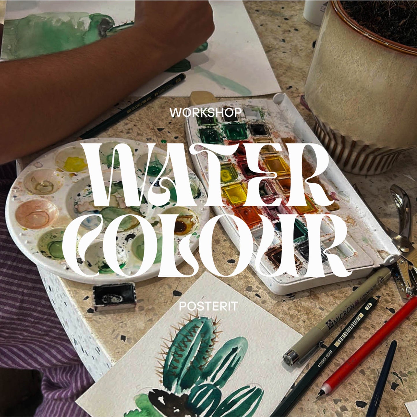 TALLER DE ACUARELA EN MADRID, ESPAÑA