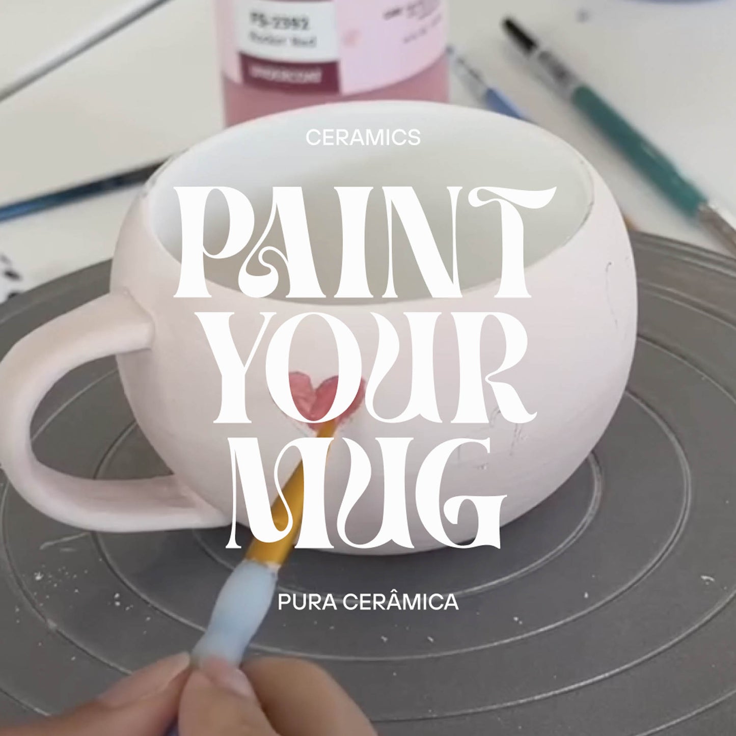 CERAMIC PAINTING WORKSHOP IN LISBON, PORTUGAL