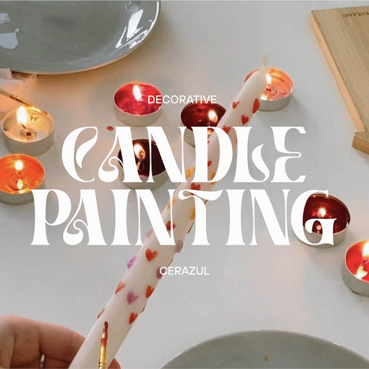 WORKSHOP DE PINTURA COM VELAS EM LISBOA, PORTUGAL