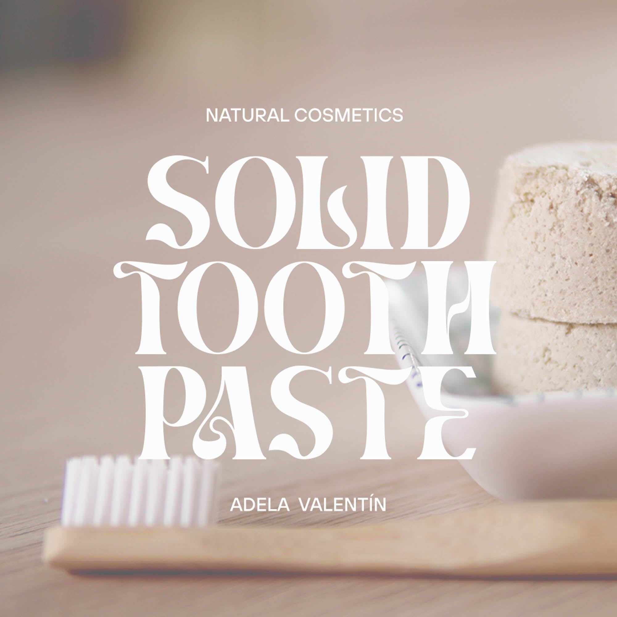 SOLID TOOTHPASTE MAKING WORKSHOP ONLINE – CEDRO