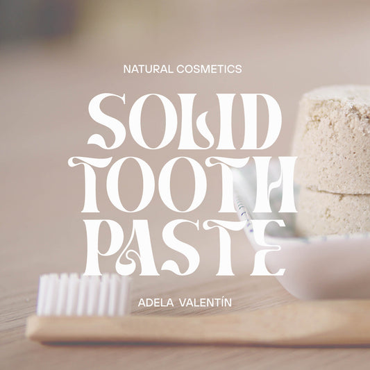 SOLID TOOTHPASTE MAKING WORKSHOP ONLINE