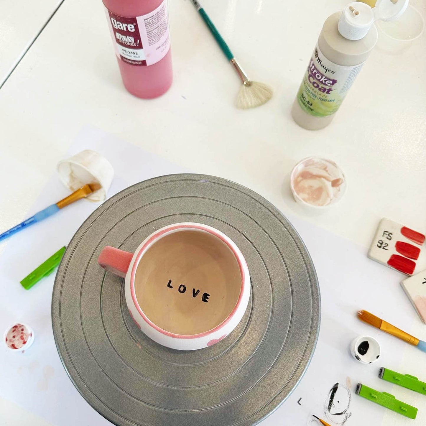 CERAMIC PAINTING WORKSHOP IN LISBON, PORTUGAL
