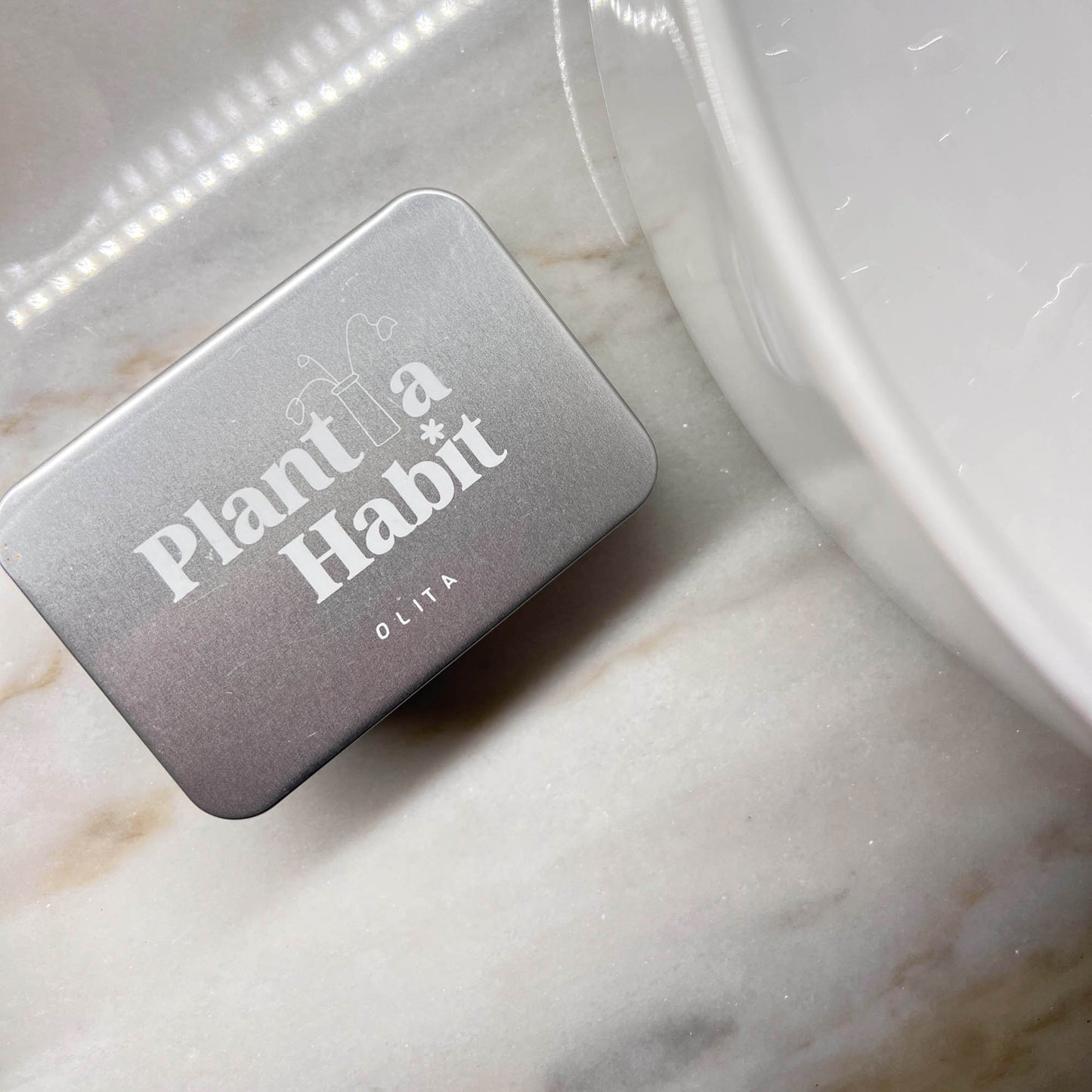 TRAVEL TIN SHAMPOO BAR | 3 PIECE CASE WITH DRIP TRAY